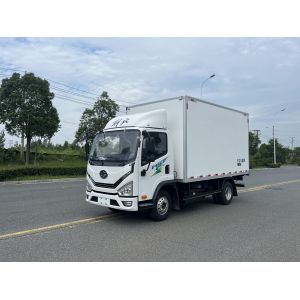4x2 10T Medium Refrigerator Truck Faw to Russia Transport Vegetable Freezer