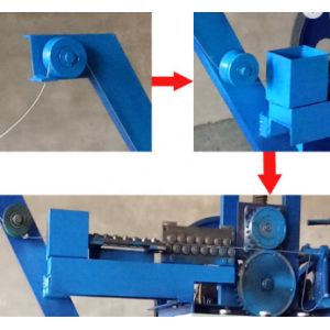 DZ-78 White color Galv Low Carbon Steel Wire Galvanizing Line Zinc Coating