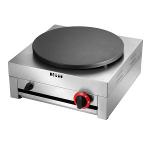 Cheap Single Commercial Gas Crepe Maker With Thermostat Control 400mm Plate for sale