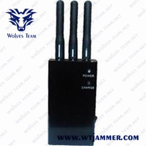 Portable 5 Bands 10m Cell Phone Wifi Jammer