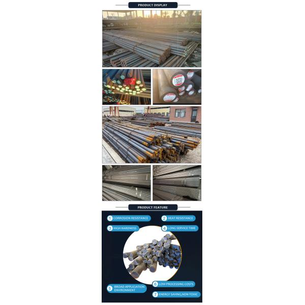 1045 Round Carbon Steel Bar Hot Rolled Iron Q195-Q420