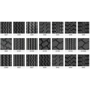 China Good Stability R-Stone Precure Tire Tread For For Semi Trailer / Trailer Tire on sale