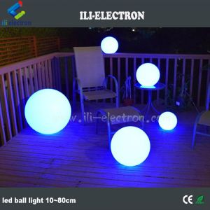 PE Plastic rechargeable LED Floating Ball