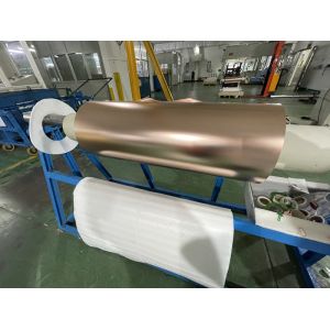 China Blackened Rolled Copper foil With black matte side70um 35um used in Flexible Copper Clad Laminate on sale