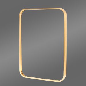 Rectangular Brushed Aluminium Mirror Frame Profile For House Decor