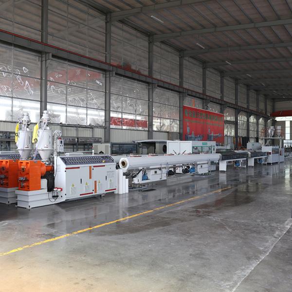 Quality Stable COD Cable Pipe Production Line Single Screw Plastic Pipe Extruders wholesale