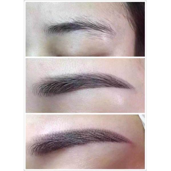 EO Gas Sterilized Ombre Micro Shading Permanent Makeup Manual Pen For Tattoo Double Raw