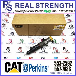 CAT 553-2592 Common Rail Fuel Injector 557-7633 387-9433 For Caterpillar C9