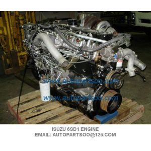 Reconditioned Isuzu 6BD1T 6BD2T 6BGT engine assembly