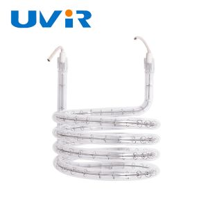 3D Clear Quartz Halogen Infrared Heating Tube 150-6000W