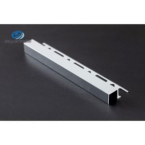 6063 Aluminium Edge Trim Profiles Corrosion Resistant T5 Anodized