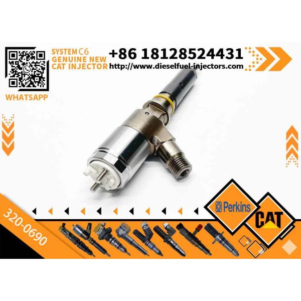 Quality C6.6 Engine Injector 320-0690 3200690 Common Rail Injector 2645A749 Construction Machinery Parts for Excavator wholesale