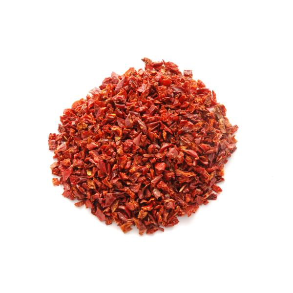 Quality Max 7% Moisture Pure Natural Granules Crushed Bell Pepper 3*3mm Size wholesale