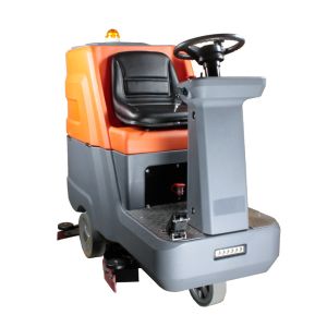 Auto Battery Operated Floor Scrubber Ride On Floor Scrubber Brush With 1080 Long