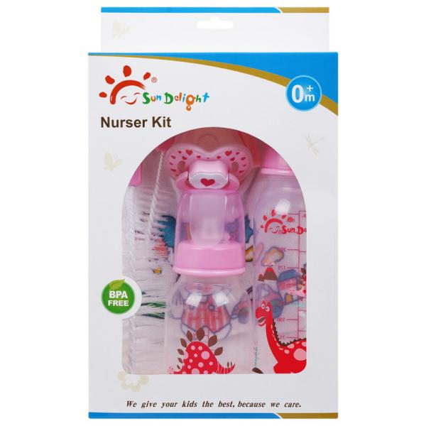 Quality BPA Free FDA Polypropylene Baby Feeding Bottle Set wholesale