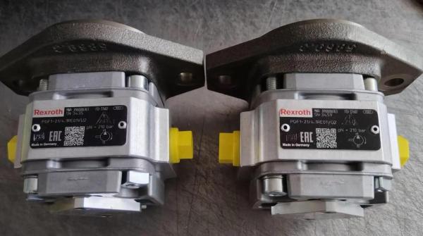 German Rexroth High Pressure Gear Pump Up to 350 bar with Cast Iron or Aluminum
