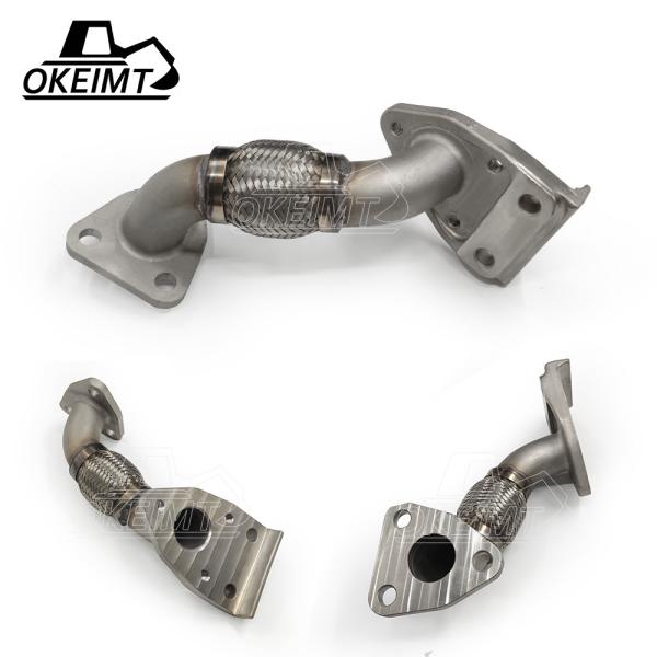 Quality OKEIMT Excavator Engine Parts EGR Connecting Pipe P11C SK460-8 wholesale