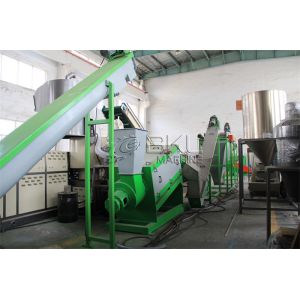 Washing 100ppm Waste Bottles PET Recycling Line 2000kg/H