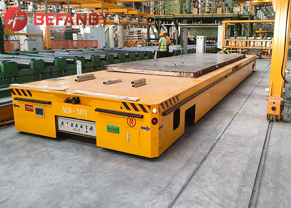 Quality Heavy Load 30 Ton Remote Control Trackless Automatic Guided Vehicle wholesale