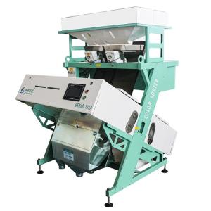 2 Chute Mini Color Sorter Machine Cashew Nut Sorting Machine Full Color