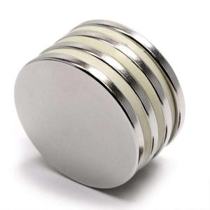 Circular Strong Magnetic Buttons Round Neodymium Magnets 10x10mm 15x3mm