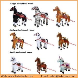 China Kids Ride on Toy Unicorn, Unique Christmas Gift Moving Rocking Horse, Really Go for Child on sale