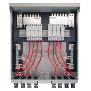 20 in 1out 500vdc Array 2 4 6 8 12 24 String Solar Power Meter Combiner Box