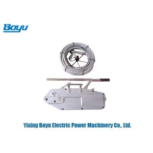 Flexible Transmission Line Stringing Tools Wire Grip Pullers Rope Pulling Hoist