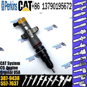 Common rail fuel injector 3879438 387-9438 Cat diesel fuel injector for C7 C9