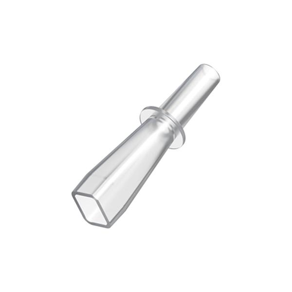 Durable Round Transparent Mouthpiece For Alcohol Tester / Industrial Application