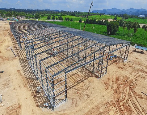 OEM Customized Prefab Steel Structure Industrial Anti Warthquake Prefabricated