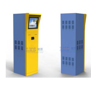 Parking Ticket Vending Machine Half Outdoor Kiosk With Member Card Credit Card