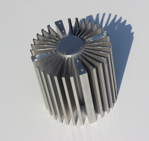 Quality Anodized 6061 / 6060 Aluminium Heatsink Extrusions With Finished Machining wholesale