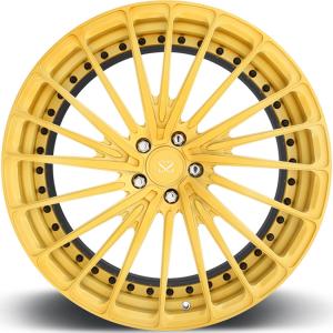 China 5x114.3 A6061 T6 2pc Custom Alloy Rims Black Rim Barrel For Passenger Cars Wheels on sale