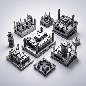 Hot Runner Cold Runner Custom Steel Plastic Injection Mold With ISO9001