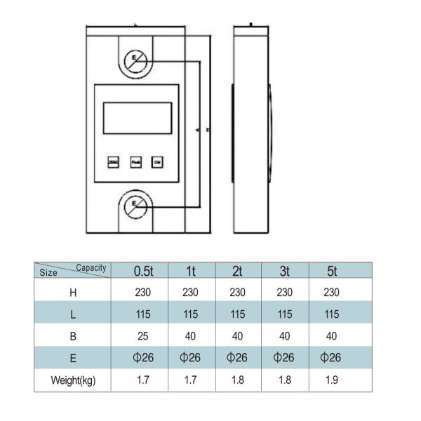 Mini Hanging Scale OCS-WTH01