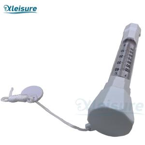 Cheap Floating Pool Thermometer Swimming Pool Floating Thermograph Water Temperature Testing Tool With String For Outdoor for sale