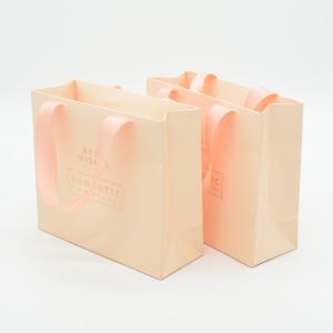 China Matt Laminated Large Paper Carrier Bags on sale