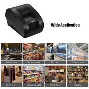 Small 58mm Thermal Printer USB Support ESC POS Windows Linux System