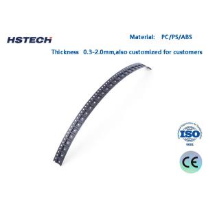 Cheap Custom Pocket Embossed Carrier Tape Package PS/PC/PET Material With Cover Tape Embossed Carrier Tape for sale