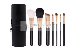 Cheap Excellent Basic Mass Level Makeup Brushes Set PU Leather Tubby Case for sale