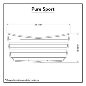 SGS Approval High Density 1.2x2.4m Swim Platform Pads