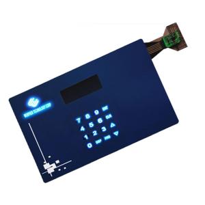 Custom-Made 3M Adhesive Waterproof Touch Screen Keypads / Keyboards Membrane