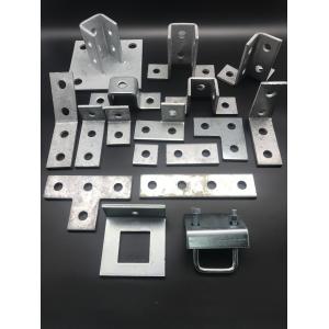 Electrical Zinc Custom All Shape Strut Fitting Brackets