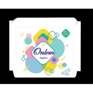 Non Woven Suface Disposable Sanitary Napkin Individual Wrap and Sample with
