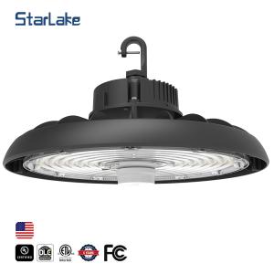 Cheap Warehouse Dimmable CCT Adjustable Lights , 200W LED High Bay Lights With Motion Sensor for sale