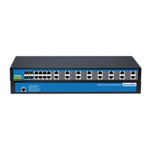 10/100/1000M Industrial Ethernet Switch With 28 Port RoHS Certificated