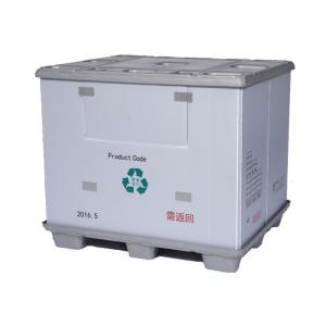 Mega Pack Edge Closure Drop Door Pallet Sleeve Box Plastic Lock Available