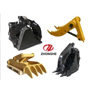 Mechanical Excavator Hydraulic Thumb Bucket Grab Bucket , hydraulic grab bucket