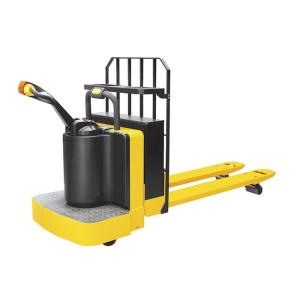 Adjustable Speed Riding Pallet Jack , Ride On Pallet Jack Forklift With Handle